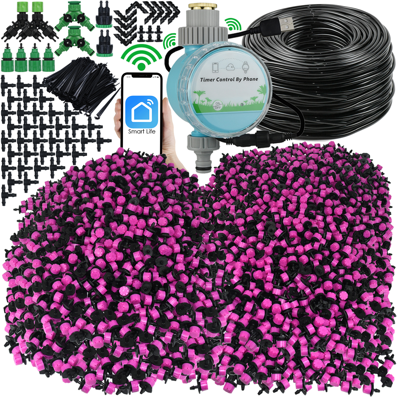 Smart Urban Garden - KESLA 5-50M Drip Irrigation Automatic Watering