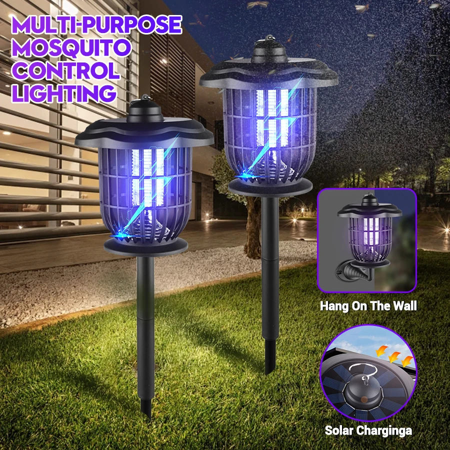 Smart Garden Light Camera - 2-in-1 1200mAh LED Solar Light Bug