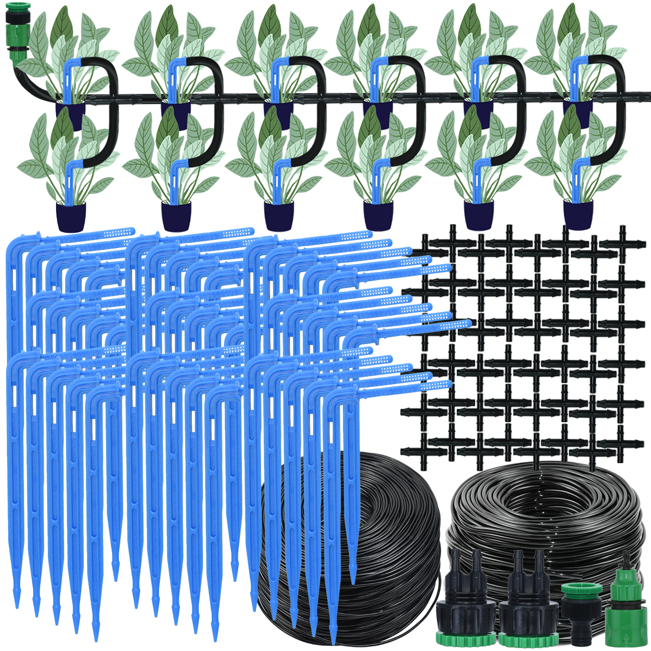 Smart Urban Garden - KESLA Automatic Drip Irrigation Kit 4/7