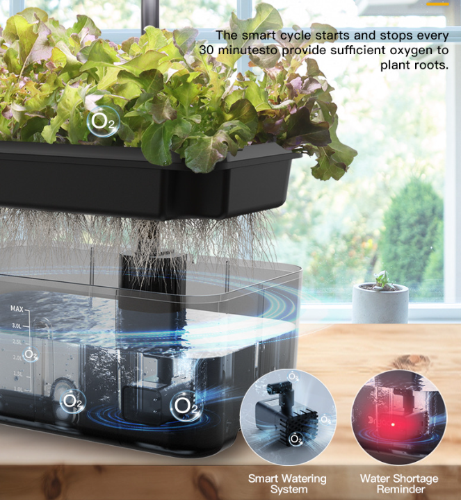 4.6L Indoor Growing System wit – Indoor Herb Garden Kit Bewertung und Preis