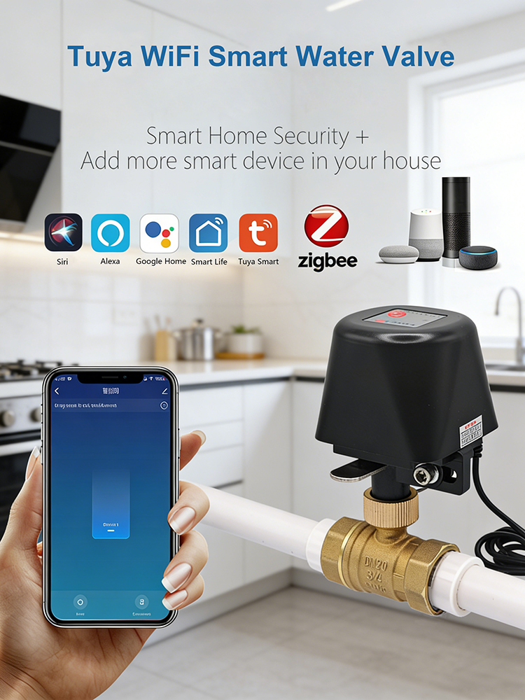 Tuya Smart Water Valve​ DN15/D – Smart Garden Home Assistant Bewertung und Preis