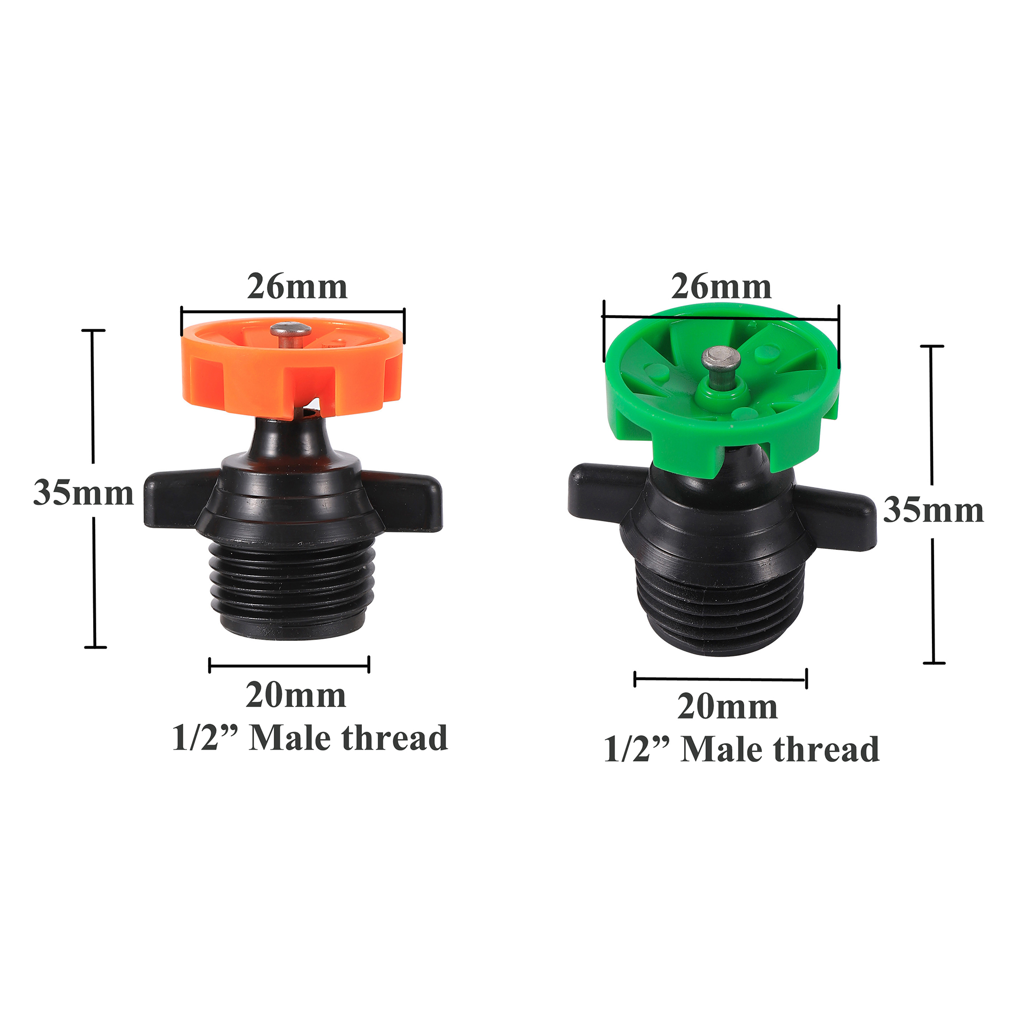 10Pcs Garden Sprinkler 360° Ro – Smart Urban Garden Bewertung und Preis