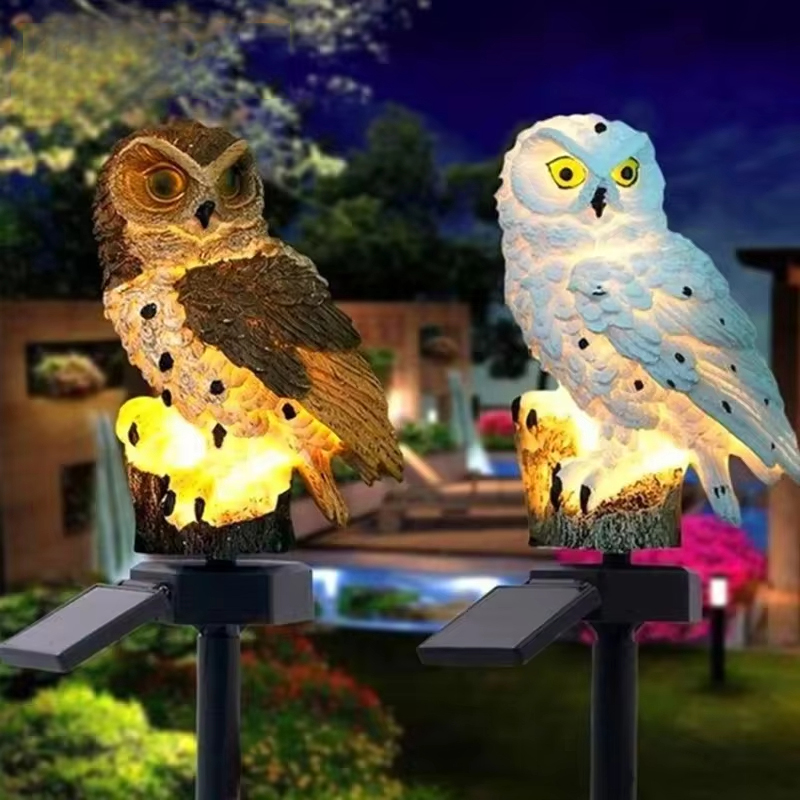 Solar light owl animal sculptu – Smart Garden Light Camera Bewertung und Preis