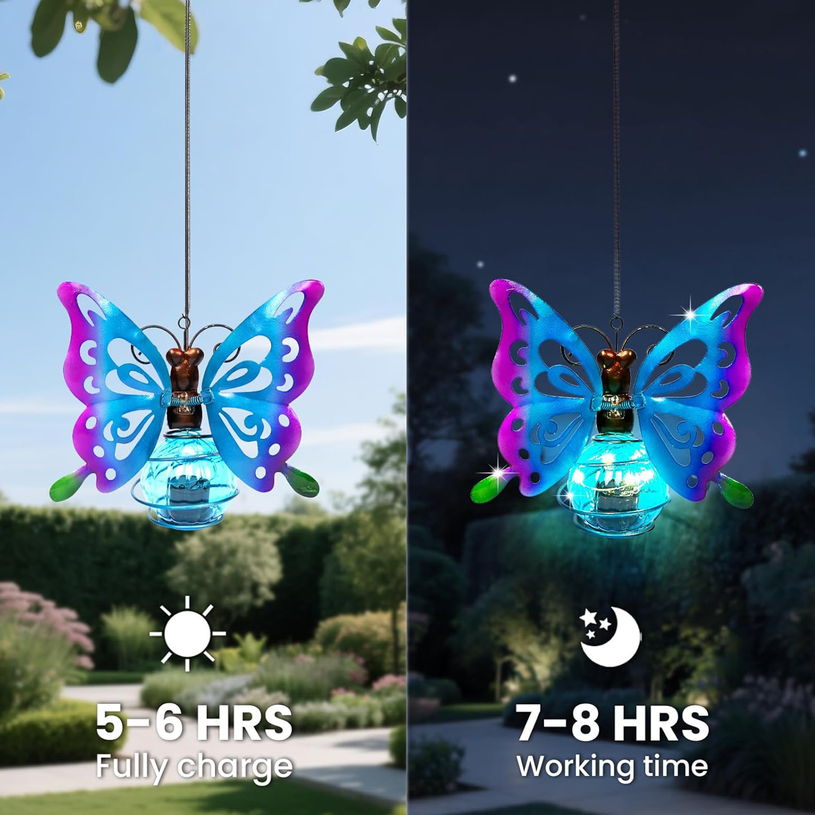 LED Solar-Powered Garden Hangi – Smart Garden Light Camera Bewertung und Preis