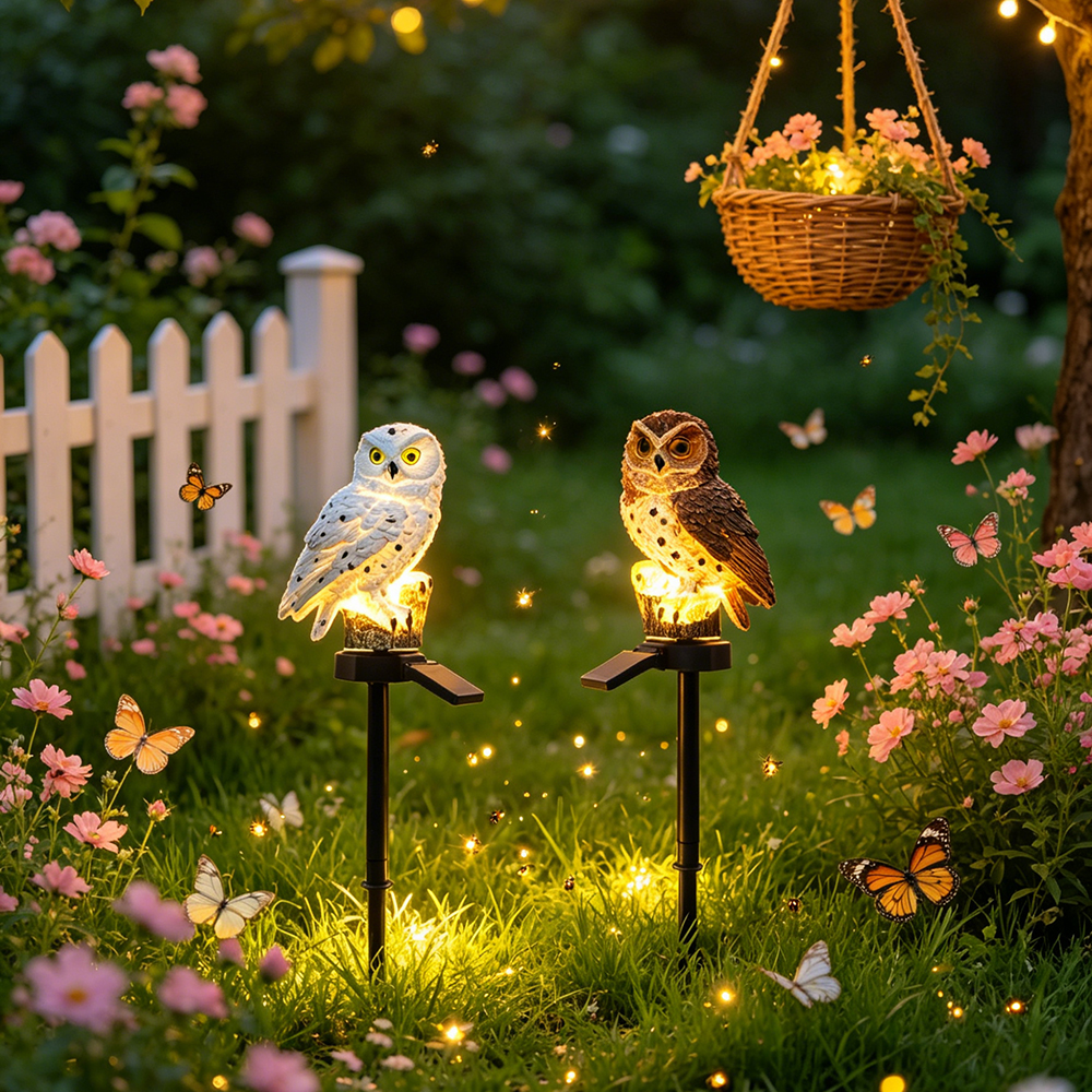 Owl Solar Light, Resin Owl Gro – Smart Garden Light Camera Bewertung und Preis