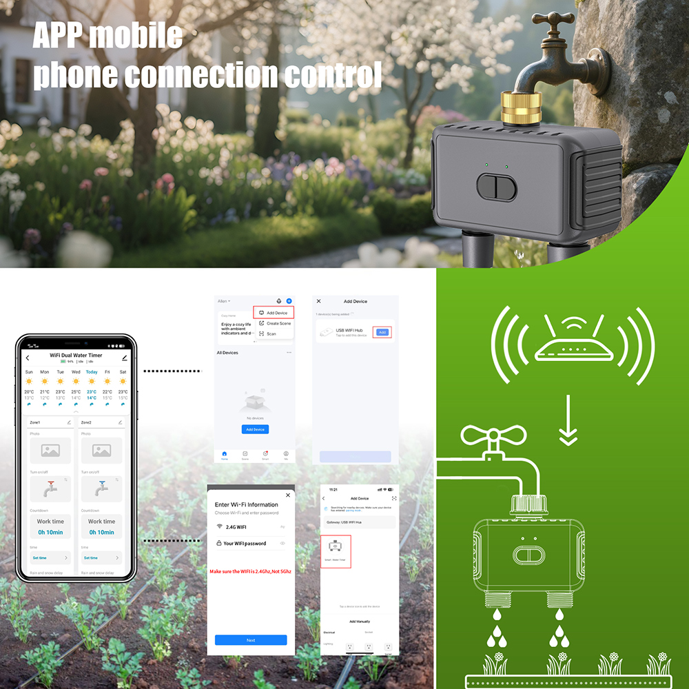 Wifi Automatic Water Timer Dua – Smart Garden Sensors Bewertung und Preis