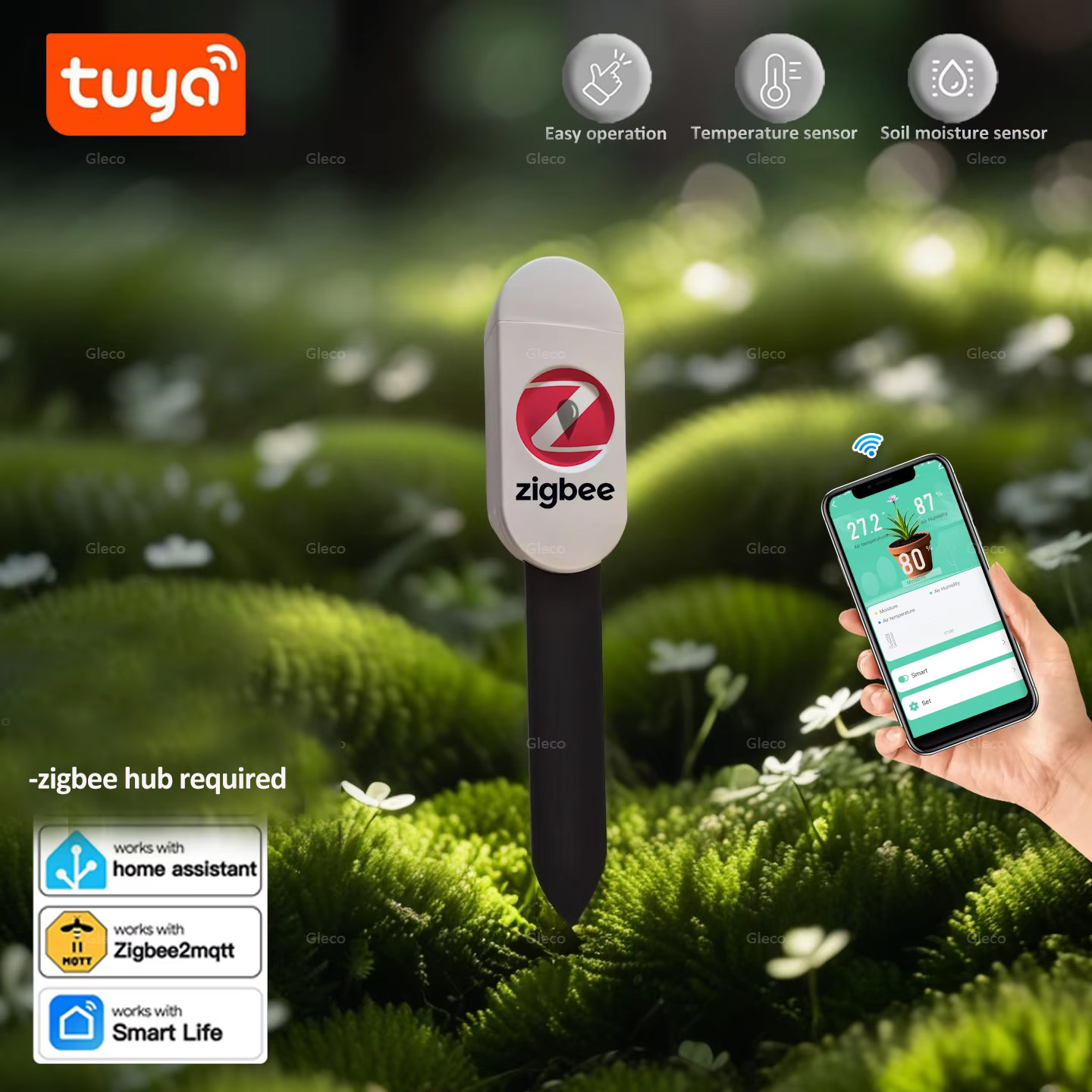 Tuya Smart Life Zigbee Soil Mo – Smart Urban Garden Bewertung und Preis