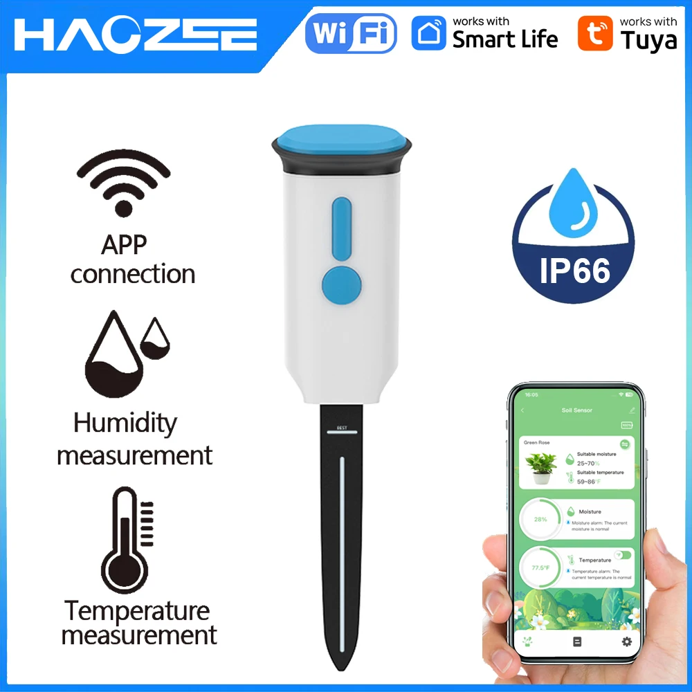 Haozee Tuya Smart WiFi Soil Mo – Smart Garden Sensors Bewertung und Preis