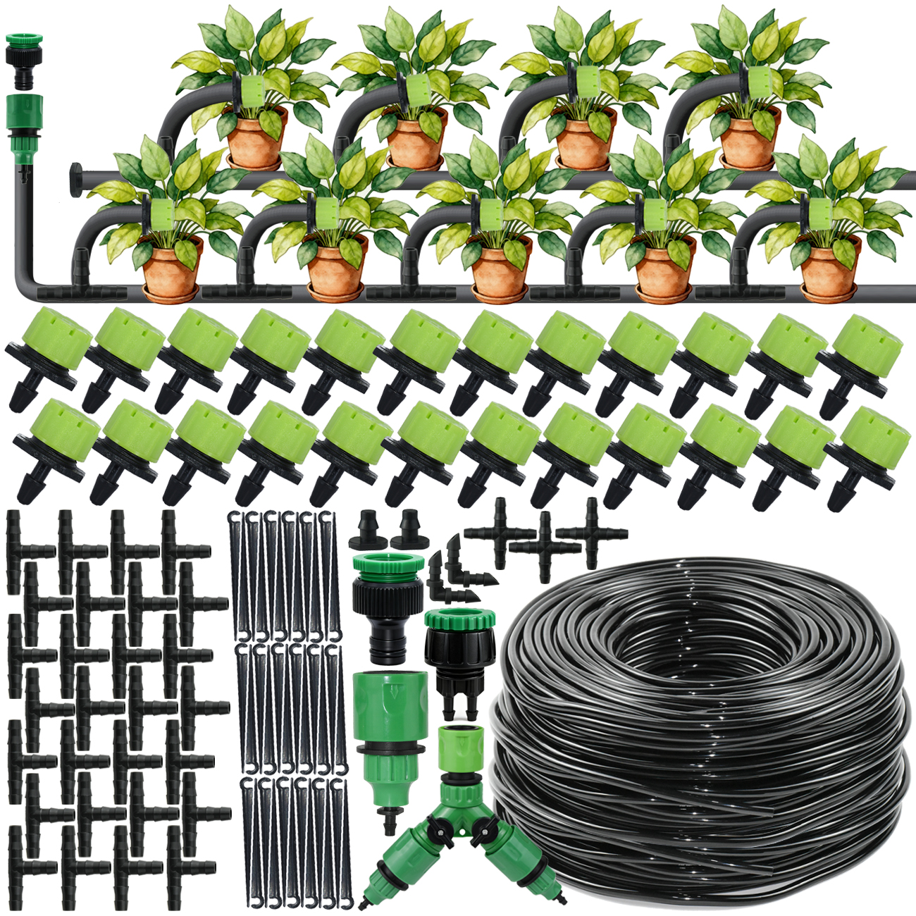 5-30M Garden 1/4'' Hose Drip I – Smart Urban Garden Bewertung und Preis