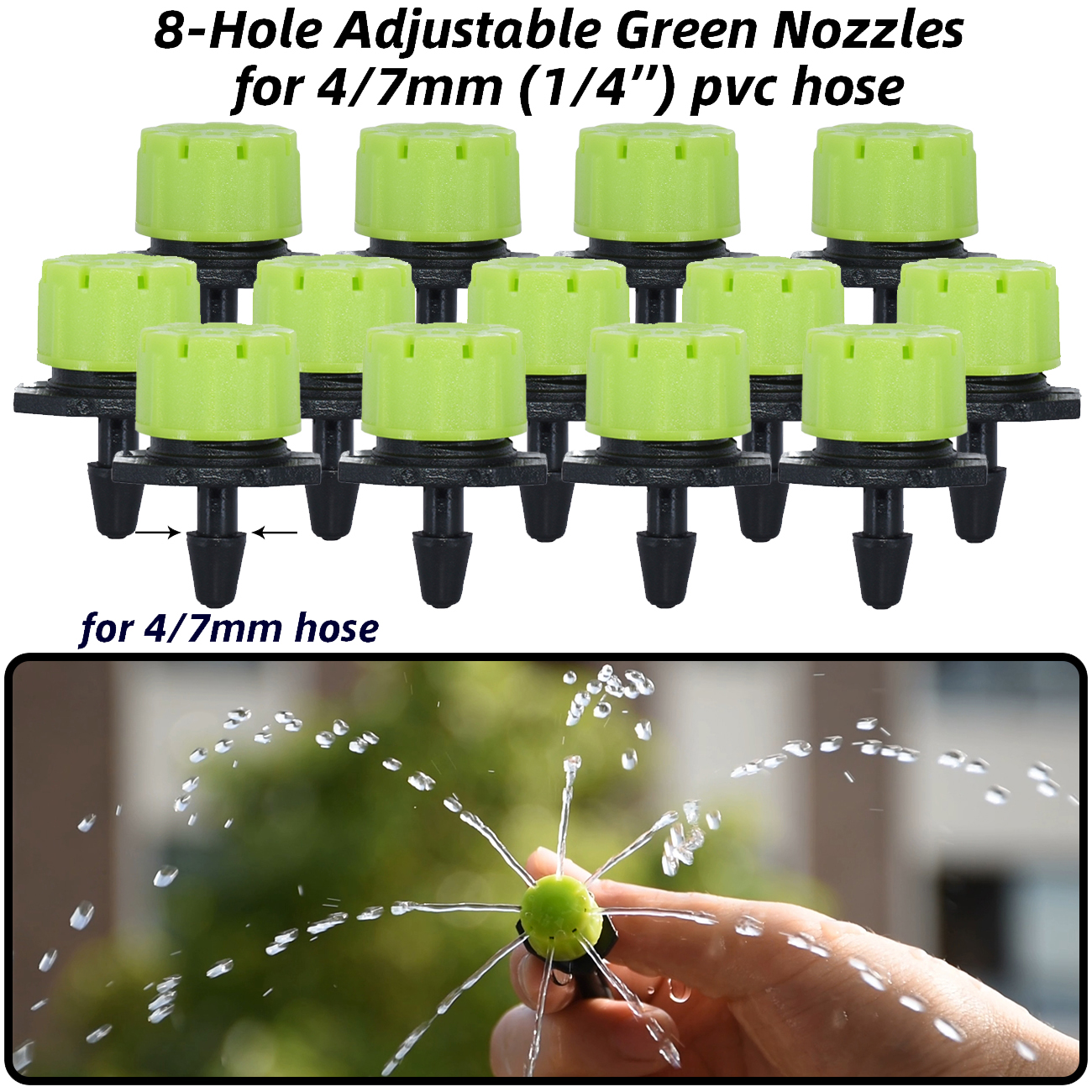 5-30M Garden 1/4'' Hose Drip I – Smart Urban Garden Bewertung und Preis