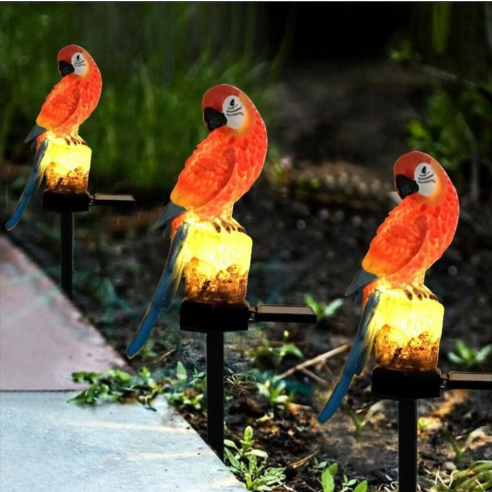 Solar Resin Parrot Decorative  – Smart Garden Light Camera Bewertung und Preis
