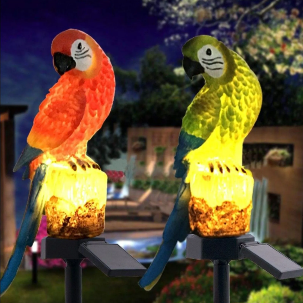 Solar Resin Parrot Decorative  – Smart Garden Light Camera Bewertung und Preis