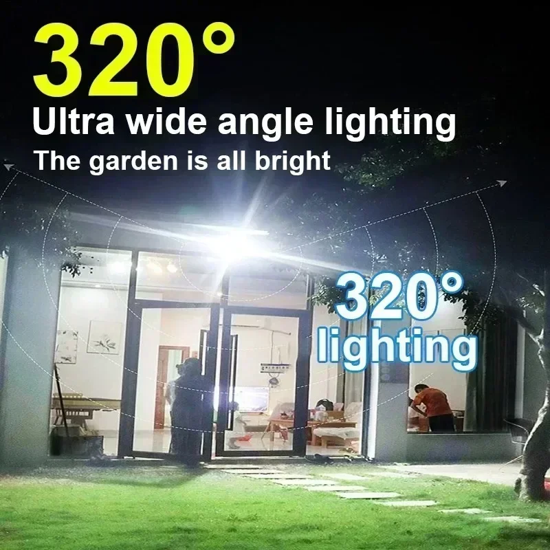 12000LM Powerful Solar Wall La – Smart Garden Light Camera Bewertung und Preis