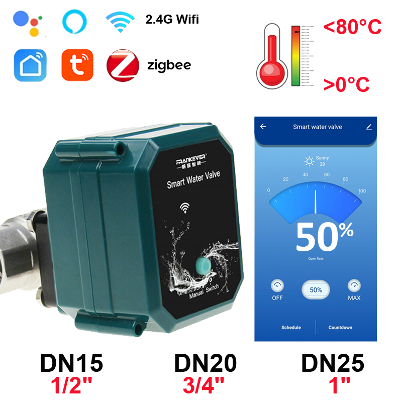 Tuya Wifi Water Valve Shut off – Smart Garden Home Assistant Bewertung und Preis