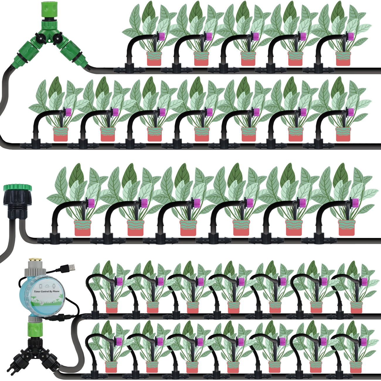 KESLA 5-50M Drip Irrigation Au – Smart Urban Garden Bewertung und Preis