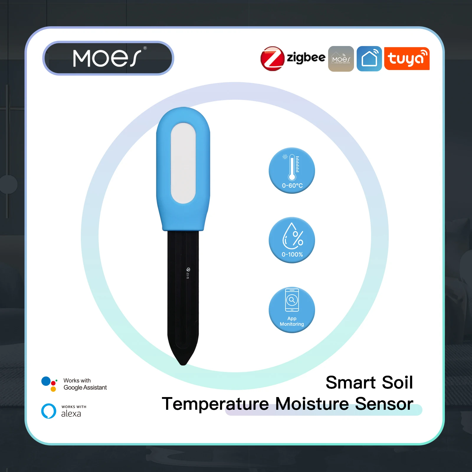 MOES Smart ZigBee Soil Tempera – Smart Garden Sensors Bewertung und Preis