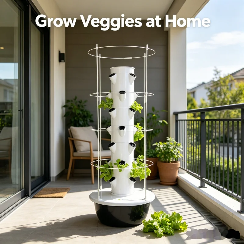 Smart Vertical Hydroponic Towe – Indoor Herb Garden Kit Bewertung und Preis