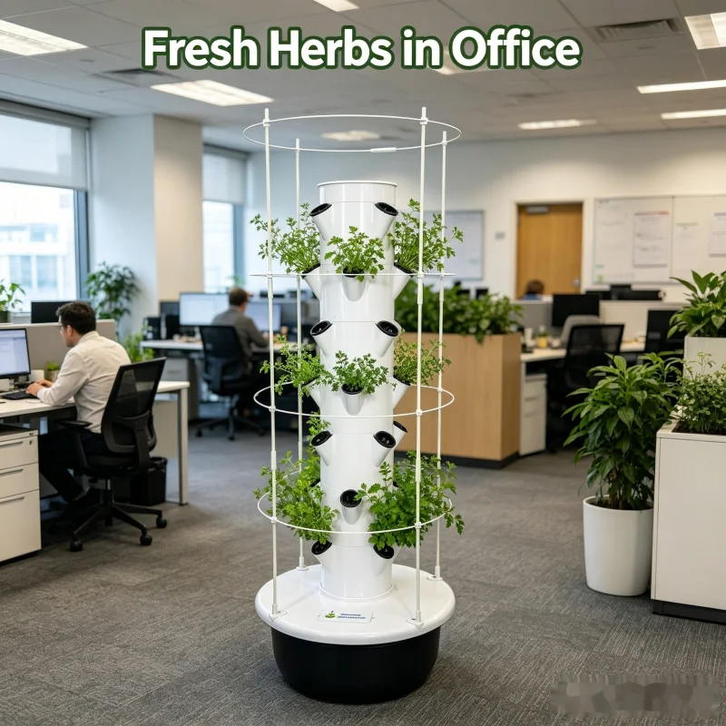 Smart Vertical Hydroponic Towe – Indoor Herb Garden Kit Bewertung und Preis