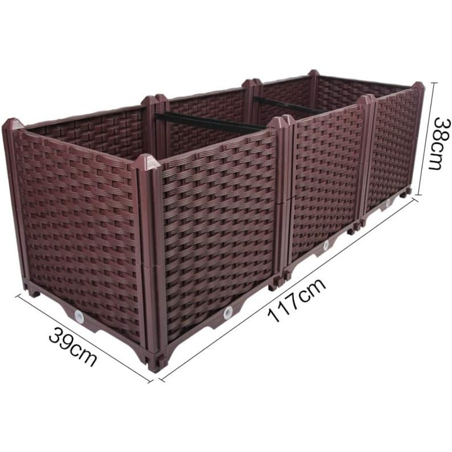 Rectangular Raised Garden Bed  – Indoor Herb Garden Kit Bewertung und Preis