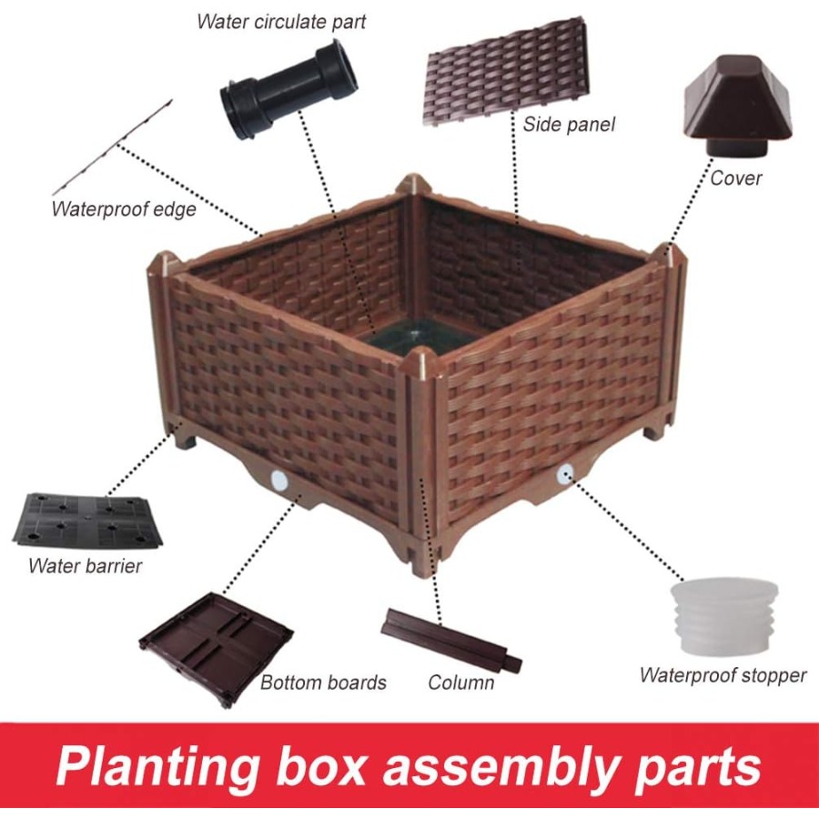 Rectangular Raised Garden Bed  – Indoor Herb Garden Kit Bewertung und Preis