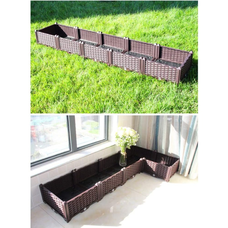Rectangular Raised Garden Bed  – Indoor Herb Garden Kit Bewertung und Preis