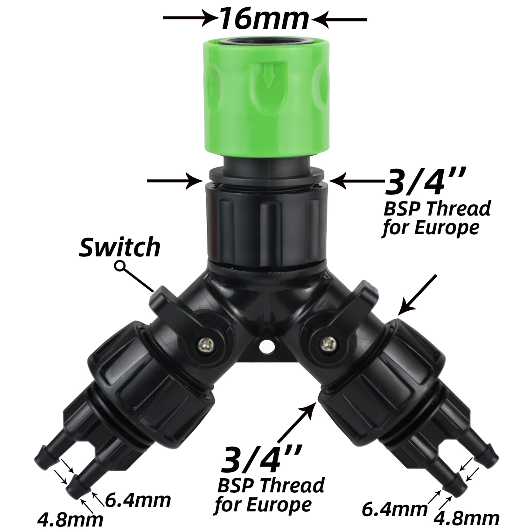 Tap Adapter Drip Irrigation 4- – Smart Urban Garden Bewertung und Preis