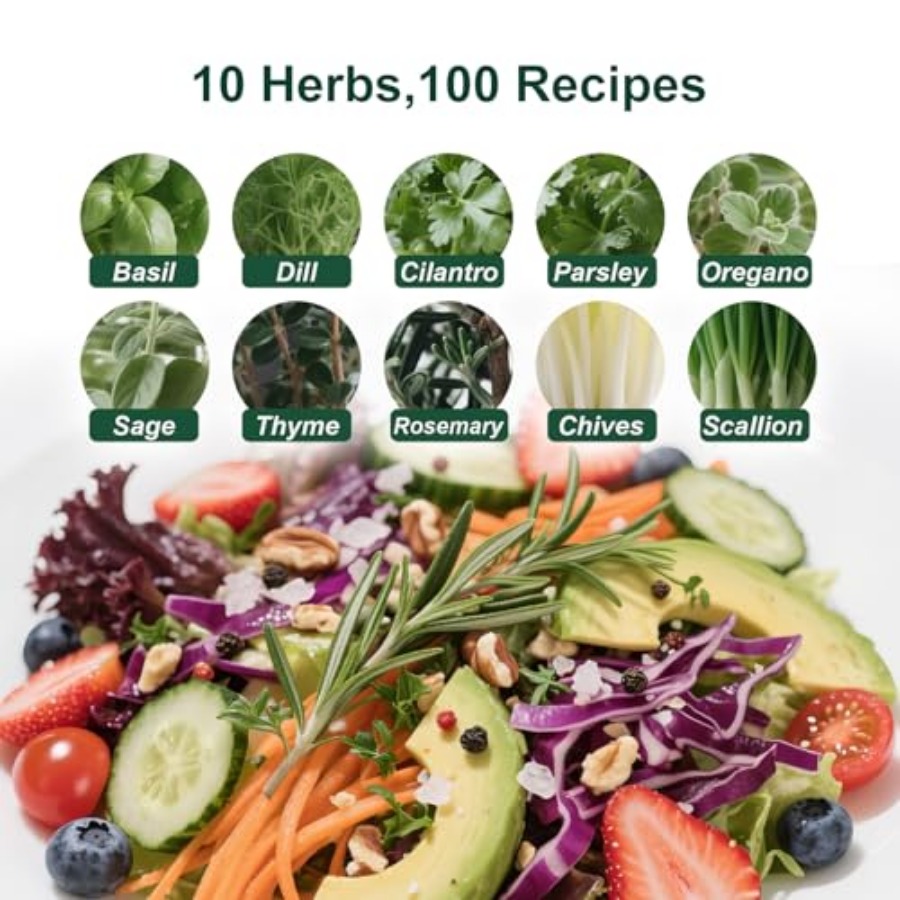 10 Indoor Herb Garden Kit 33pc – Indoor Herb Garden Kit Bewertung und Preis
