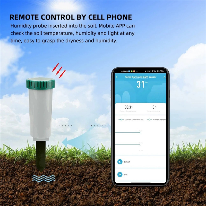 Zigbee Smart 4 In 1 Soil Teste – Smart Garden Sensors Bewertung und Preis
